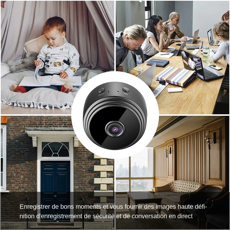 A9 Mini Caméra Voiture DVR WiFi Surveillance Sans Fil Protection De  Sécurité Moniteur À Distance Caméscopes Surveillance Vidéo Maison  Intelligente Du 7,65 €