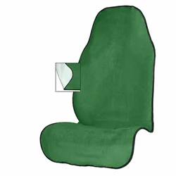 Black Water - Resistant Athletic Towel Seat Cover For Sports & Outdoor Activities (Green)