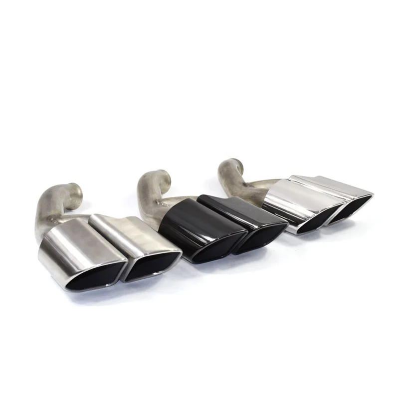 

Лидер продаж, квадратный глушитель выхлопной трубы SYPES turbo 304, модифицированный глушитель, оригинальный, с четырьмя квадратными наконечниками