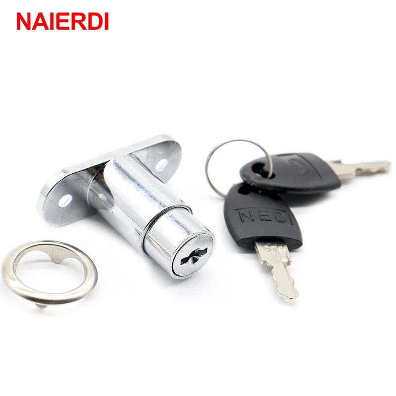 Naierdi-fechaduras de Gaveta com Chaves de Ferro 12 Pcs
