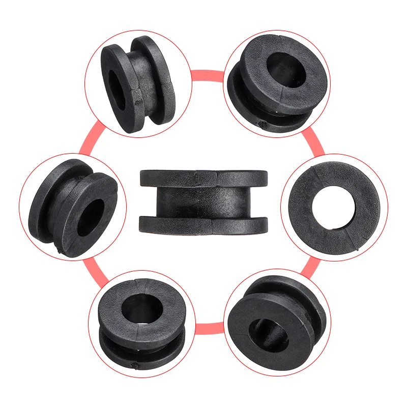 Motorcycle Screws Side Grommet Cover Rubber Bolt Kit For Yamaha Honda Suzuki Kawasaki
