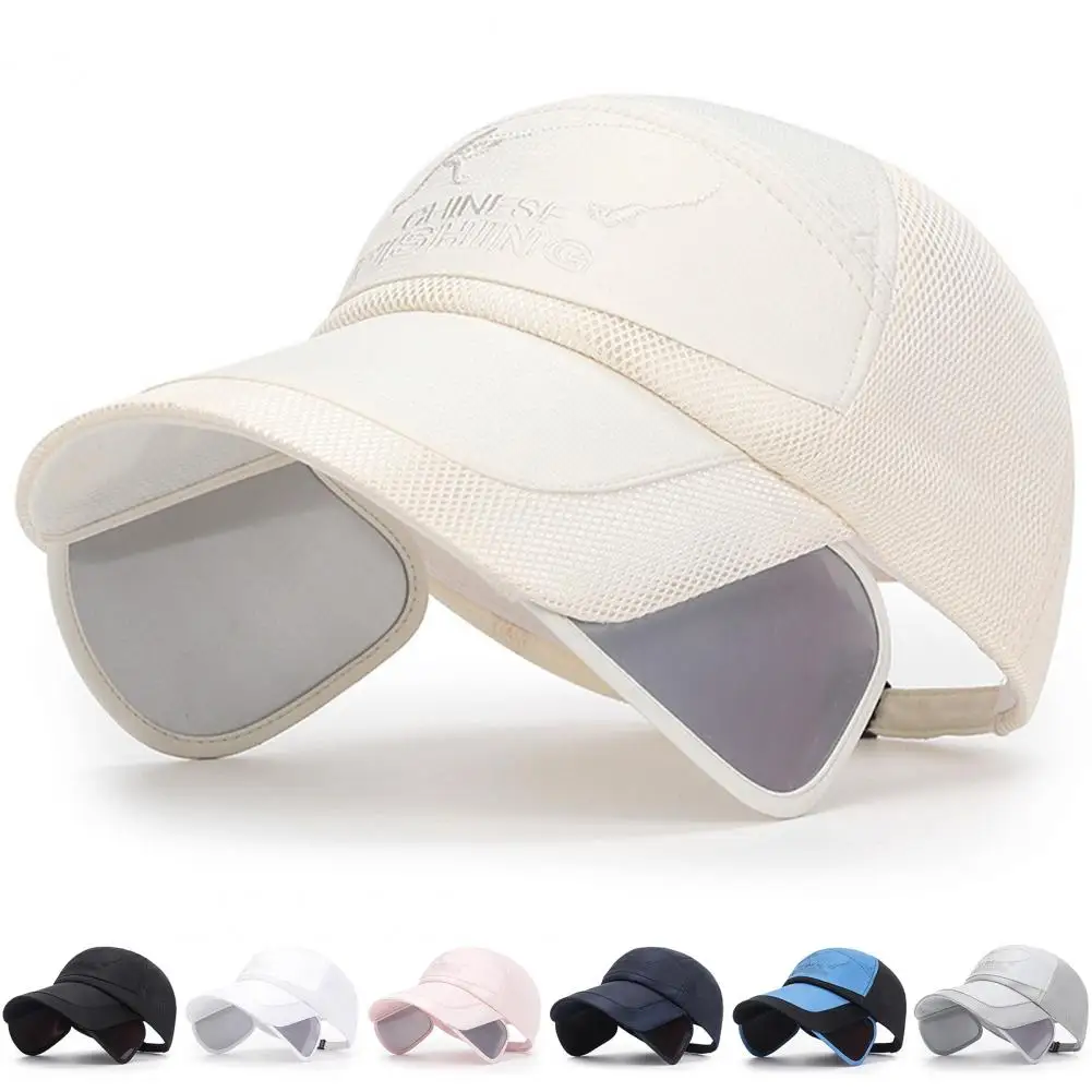 Sun Hats Fishing Hats Men Hat Extended Brim Summer Outdoor Visor