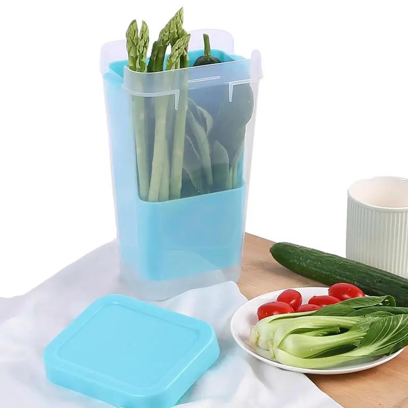 

Kitchen Gadgets Vanilla Preservation Fresh-keeping Cup Herb Storage Container Good Seal Effect Fresh Cup For Kitchen Tool