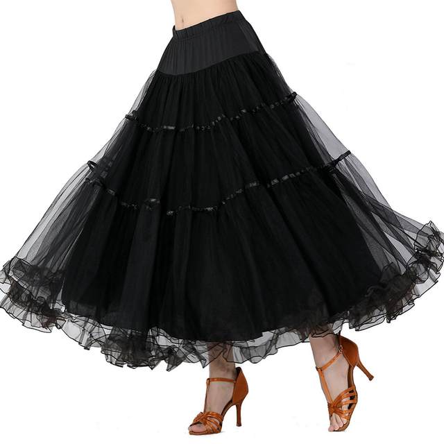 Ballroom Dance Skirt Dancewear Dancing Costume Spanish Skirts