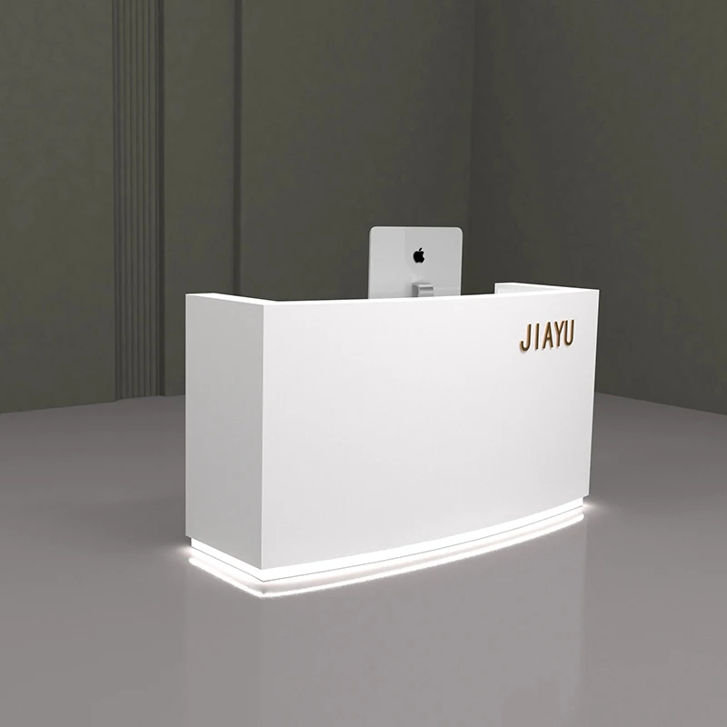 Simple Cash Register Reception Desks Nordic Originality White Atril Checkout Counter Beauty Salon Furniture Ontvangstbalie FYRD