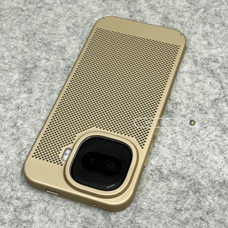Vivo iQOO Lightweight Honeycomb Heat-Dissipating Hard Case with Dustproof Bumper