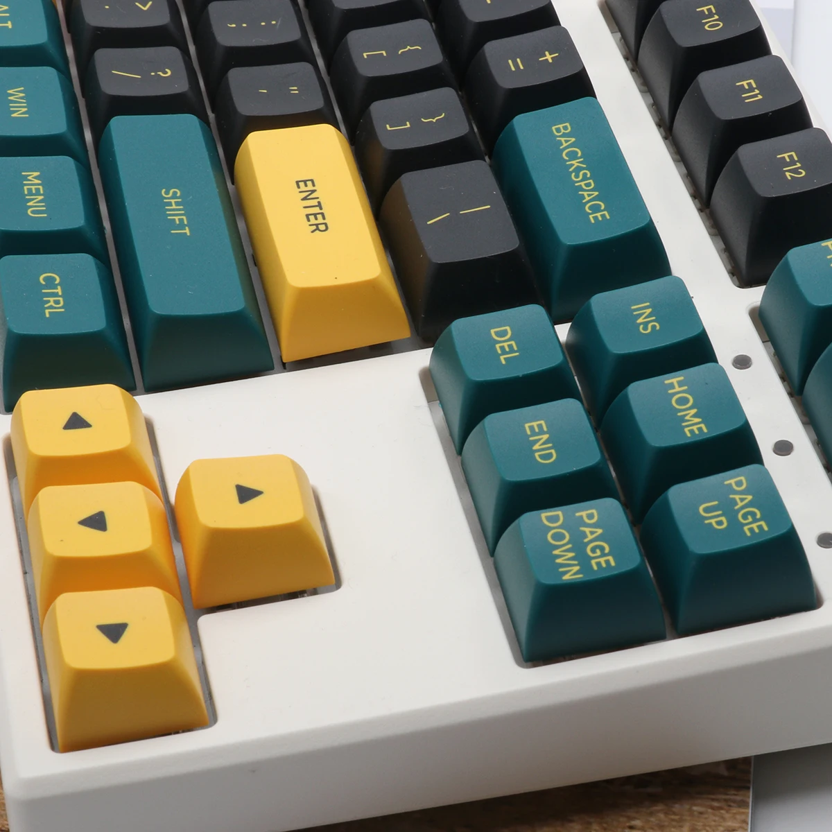 Mars Green Keycap Abs Keycap para Teclado Mecânico Usb com Fio Perfil Osa Tiro Duplo Frontal 226 Teclas - Imagem 5