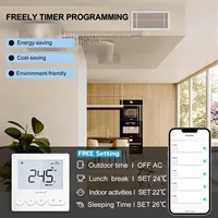 Digital Central Air Conditioning FCU Fan Coil Unit Thermostat Weekly Programmable Temperature Controller Wholesale Price - Image 4