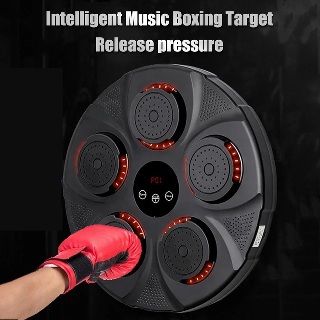 Machine de boxe électronique Bluetooth, musique intelligente, tapis de  frappe, mur de sac de sable, équipements d'entraînement pour l'exercice de  fitness, ménage - AliExpress