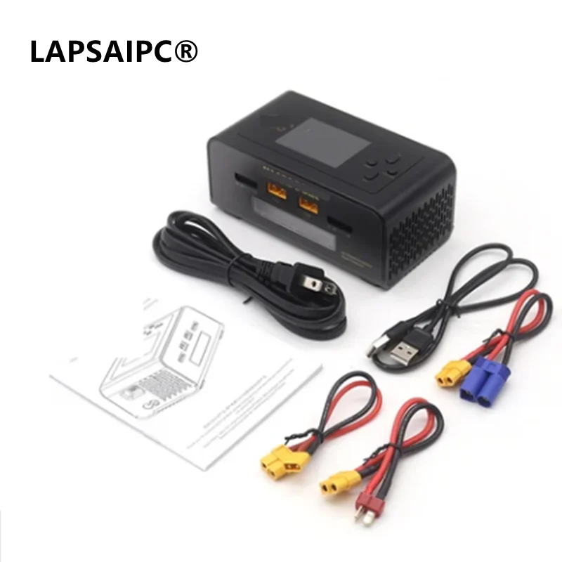 

Lapsaipc для Gens Ace DC600W AC200W двухканальный литиевый аккумулятор Высокая мощность умное зарядное устройство