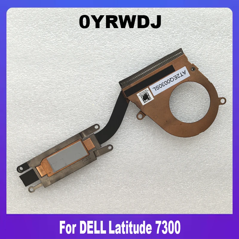 New Original 0YRWDJ For DELL Latitude 7300 Cooling Fan Heatsink YRWDJ AT2EQ0030SL High Quality