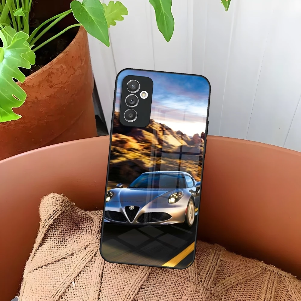 Luxury Italian Sport Car Phone Case - Premium Glass Protection Cover