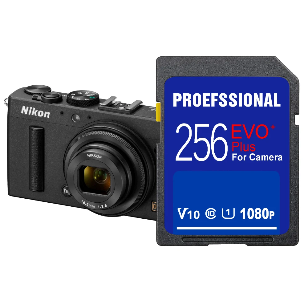 SD Card 32GB 64GB 128GB 256GB Memory Card U1 U3 V30 4K For Canon Nikon SLR Camera Shooting 4K Video samsung evo plus sd memory card 128gb 32gb 64gb 256gb c10 uhs i tarjeta for 4k and fhd video camera