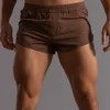 3 Part Shorts Men Sportswear Clothes Jogger Shorts Solid Color Elactic Waist Sweatpants Basic Many Colors Available 3