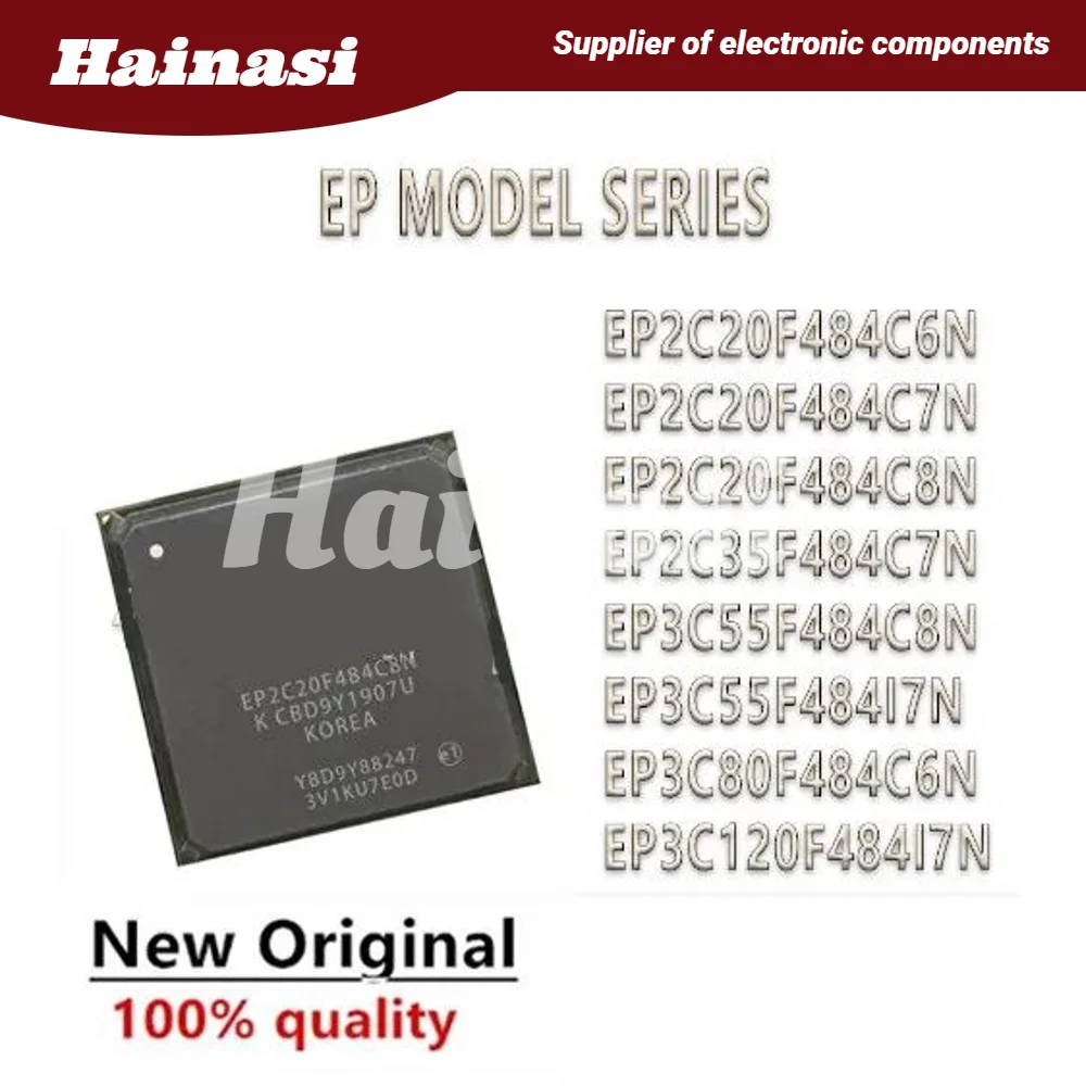 

100% качественный интеграционный IC EP2C20F484C6N/7N/8N EP2C35F484C7N 55F484I7N/484C8N electronic 80F484C6N EP3C120F484I7N