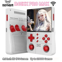 Console de jeux rétro BOYHOM R40XX Pro Max, écran IPS 4,2 pouces, batterie 4000 mAh, console portable, Wi-Fi intégré, R40XXPRO, cadeau pour enfant 1