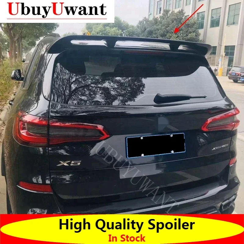 

Carbon Fiber CAR REAR WING TRUNK LIP SPOILER FOR For BMW X5 G05 2019