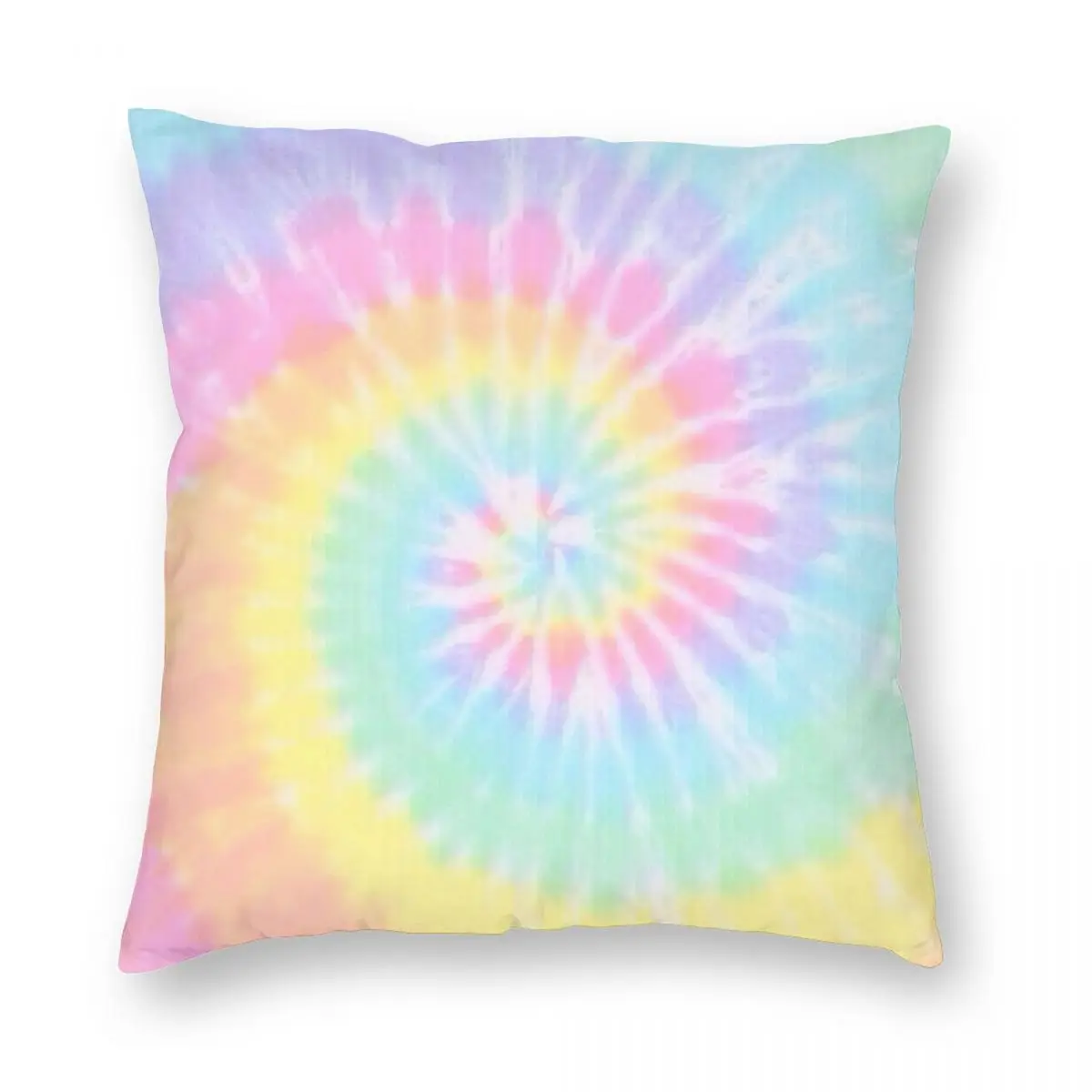 Pillowcase Rainbow Print Rainbow Pillow Case Cover Tie Dye Cushion