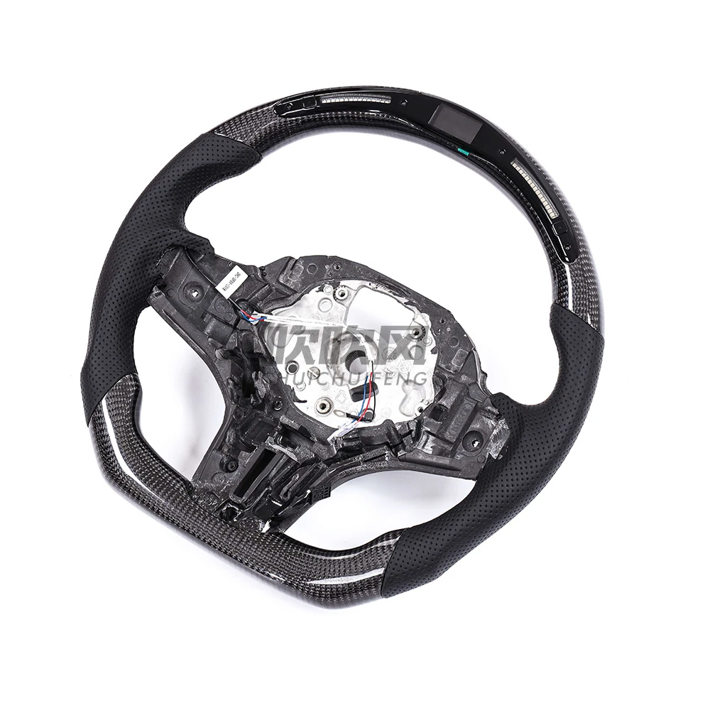 탄소 섬유 스티어링 휠 LED 모듈 트랙 스티어링 휠, BMW M2 M3 M4 벤츠 컨택트 미 모델, 다양한 모델 맞춤형