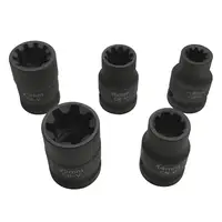 1 Set Brake Caliper Sockets 7pt 10pt 1/2" square drive Fits for Audi Durable 1