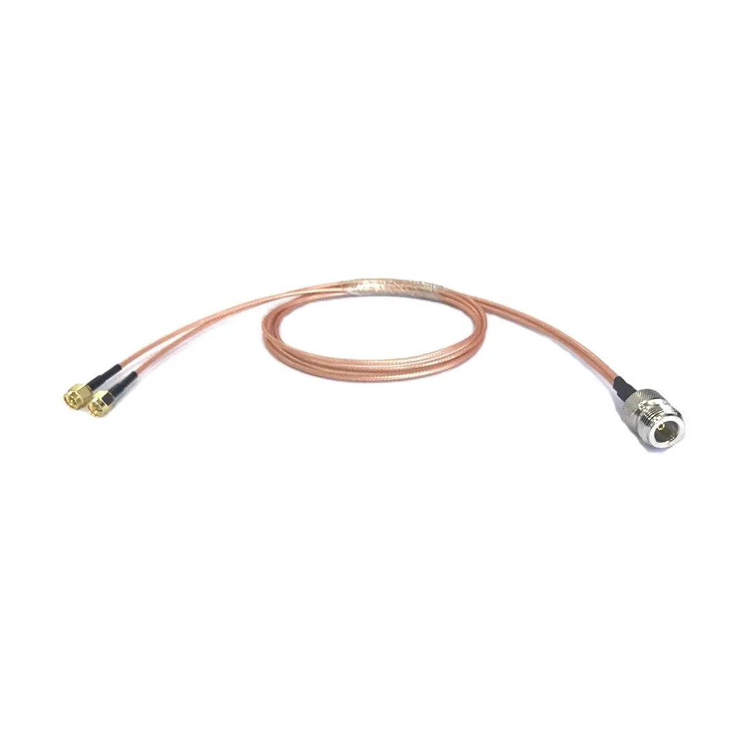 

1pc N Female To 2X SMA Male Y Type Splitter Combiner Pigtail Cable RG316 15CM/30CM/50CM/100CM For Wifi Router