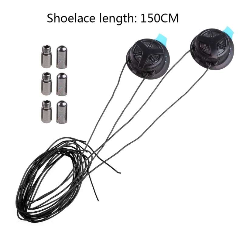Automatic Lacing Device Rotating Shoelaces Artifact Revolving Buckle Tool Tight-loose Buckle Fast Rotate Button