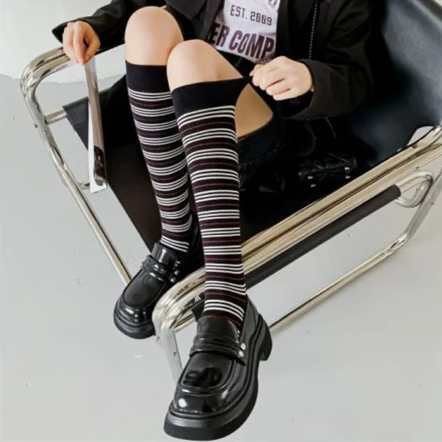 How to Sport Thigh High Socks – Glam Radar - GlamRadar  Knee high socks  outfit, High socks outfits, Sock outfits