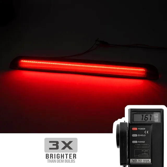 Terzo Stop LED Per Hummer H2 - Lente Fumé, Compatibile 2003-2009
