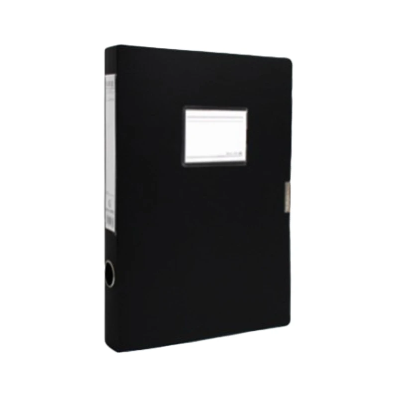Portable File Folder Box Vertical File Folder for Case Self-adhesive Butto