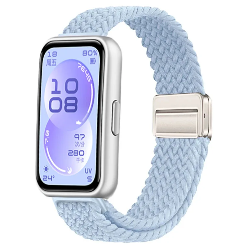 Braided Nylon Magnetic Buckle Adjustable Strap