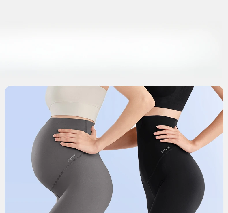 Maternity Large Size Leggings Maternity Clothing Spring and Autumn Four Seasons New Hip Lifting Pants Barbie Yoga