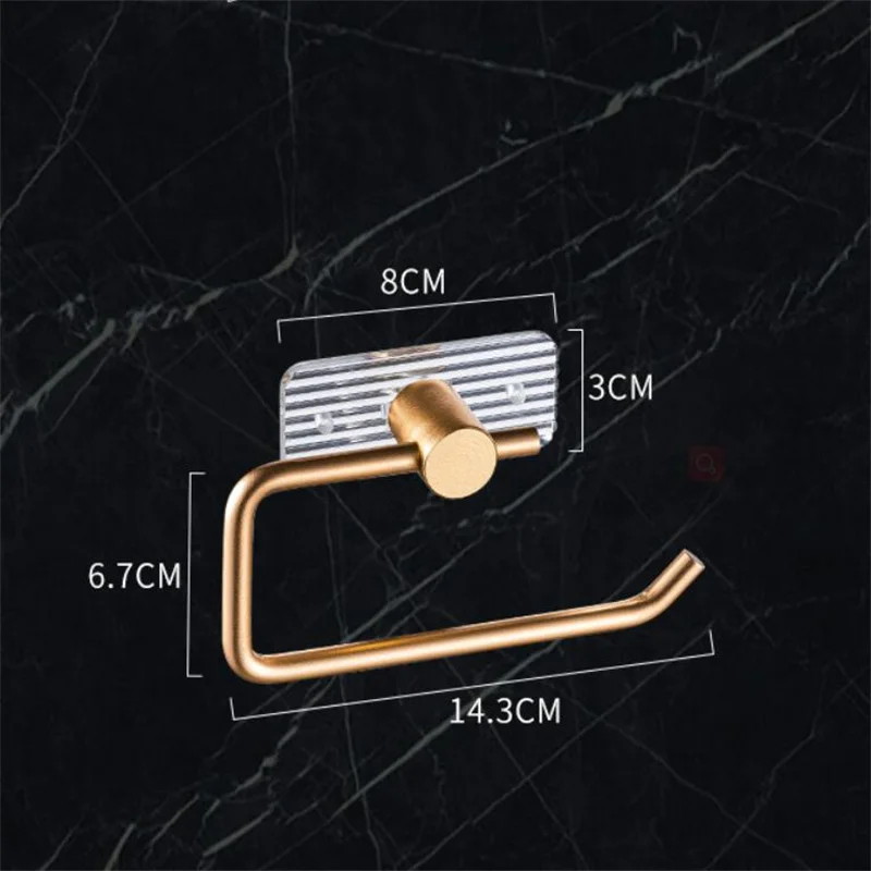 Paper Towel Holder Toilet Paper Holder Toilet Paper Rack Toilet Roll Holder Metal Bathroom Accessories Toilet Paper Holder Organizer Wall Mount WC Phone Holder Towel Roll Shelf Dyson Airwrap Tocadores