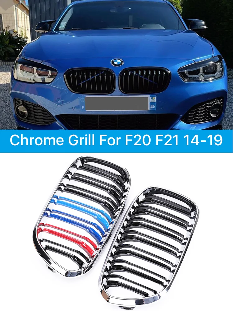 Carbon Fiber Kidney Replacement Front Grill For BMW F20 F21 LCI 2015 2016  2017 16i 118i 120i 125i ABS Gloss Black Grills - AliExpress