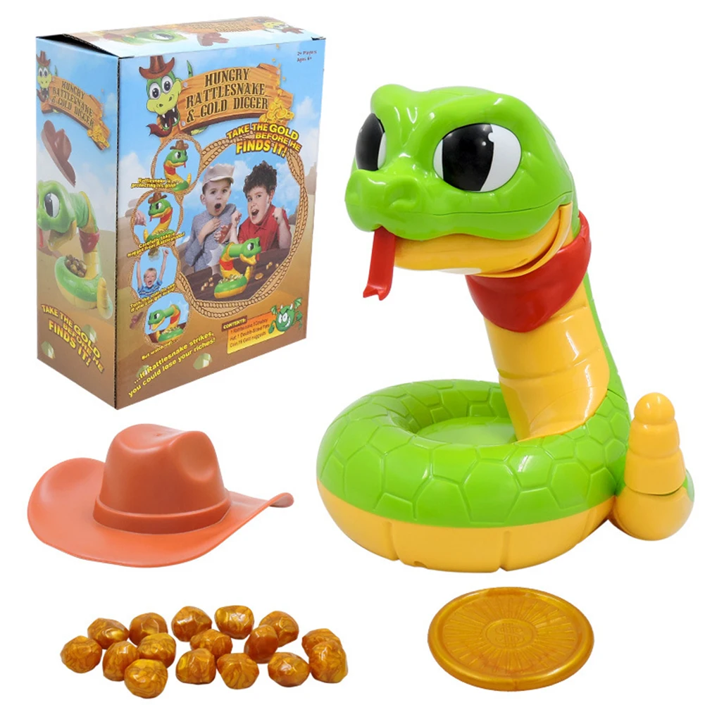 Electric Tricky Rattlesnake Toy Party Game for Boys Girls prank toys joke toys tricky toy spider box