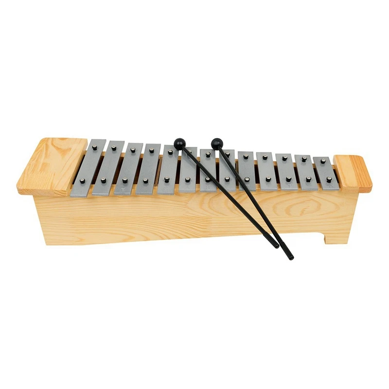 Type Aluminum Plate Piano Children's Early Education Music Toy Hand Knocking Piano