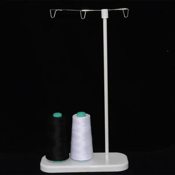 1 Juego de soporte para hilo, bobina de coser de plástico, soporte para hilo de coser para bordado doméstico, costura, acolchado (blanco) JM JM | en línea