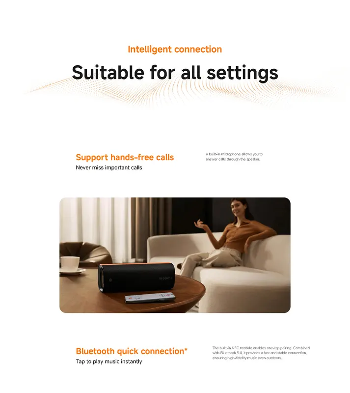 Xiaomi Sound Party Wireless Bluetooth Speaker - Portable Smart Home Audio...