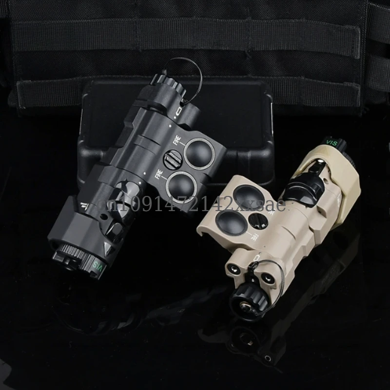 MAWL-C1 Functional Version Red/Green Laser Flashlight Rail Mount Left Right Side-to-side Interchange Outdoor Hunting Cosplay laser sight tactical flashlight