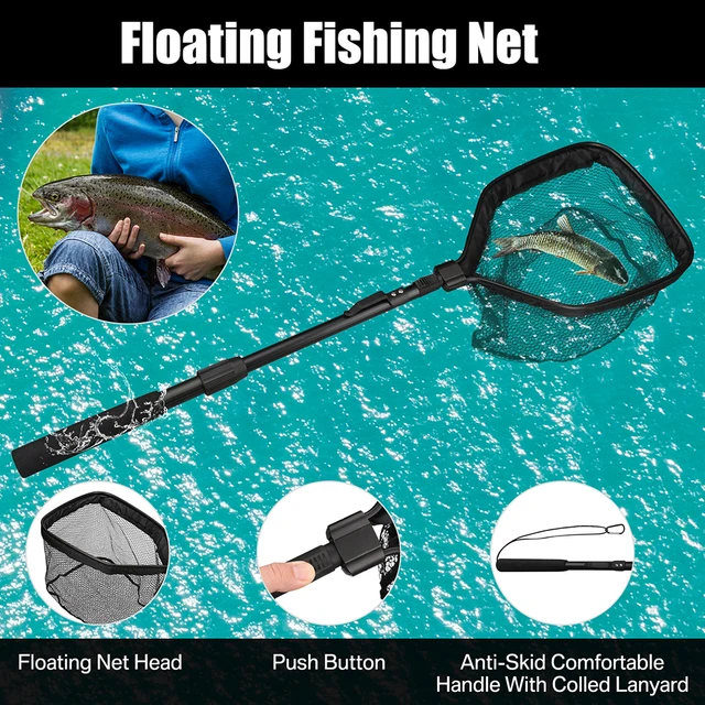 Floating Telescopic Fishing Net 2