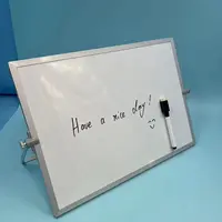 12×16 Inch Tabletop Whiteboard, Adjustable Stand Dry Erase Board, Mini White Board for Students Office Home 1