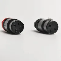 4/10/20pcs 3-Pin XLR Male to Female Adapter Connector for Microphone Audio Amplifier Plug Converter 6