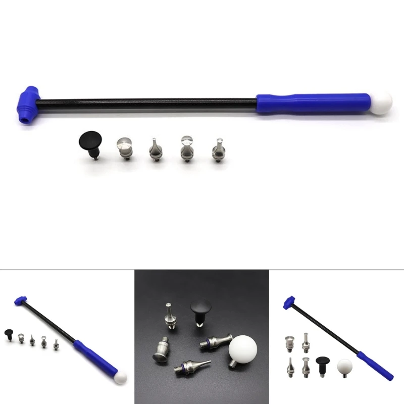 

Auto Dent Maintenance Rod-Tips Slide Bar Tapper Hammer with Replace Head Body Dent Repair Tool For M8-Thread