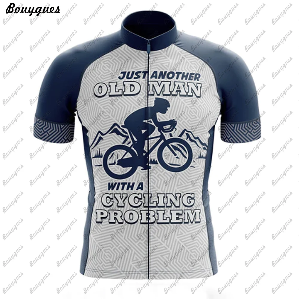 thumbnail image 1 of 2023 NUEVO Maillot de ciclismo para hombre mayor, maillot de ciclismo de montaña, maillot de descenso, ropa de ciclismo de montaña Tricota de equipo profesional de alta calidad, 1 of 5