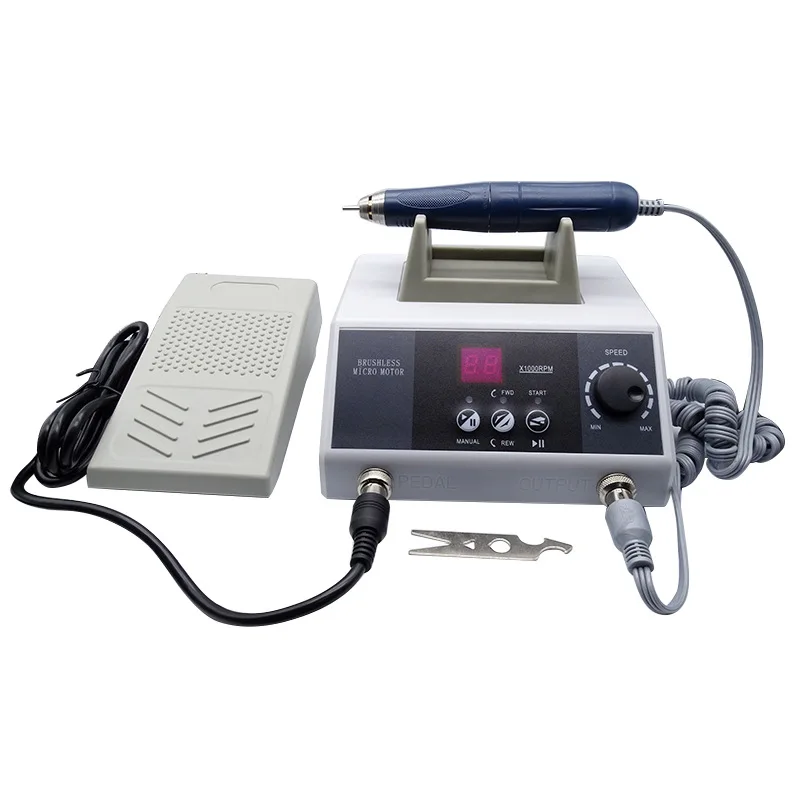 Technician Laboratory Equipment Dental Brushless Grinder Jade Carving Machine 50000RPM Brushless Grinding Micro Motor 2