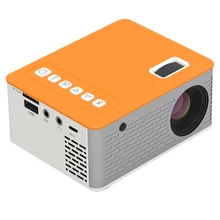 Novo hd mini projetor uc28d 16.7m de áudio portátil projetor casa media player vídeo cinema em casa 3d filme jogo proyector quente