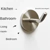 1pcs Stainless Steel Hook Single  Clothes Shop Wall Hook Single Kitchen Punch Coat Hook 4