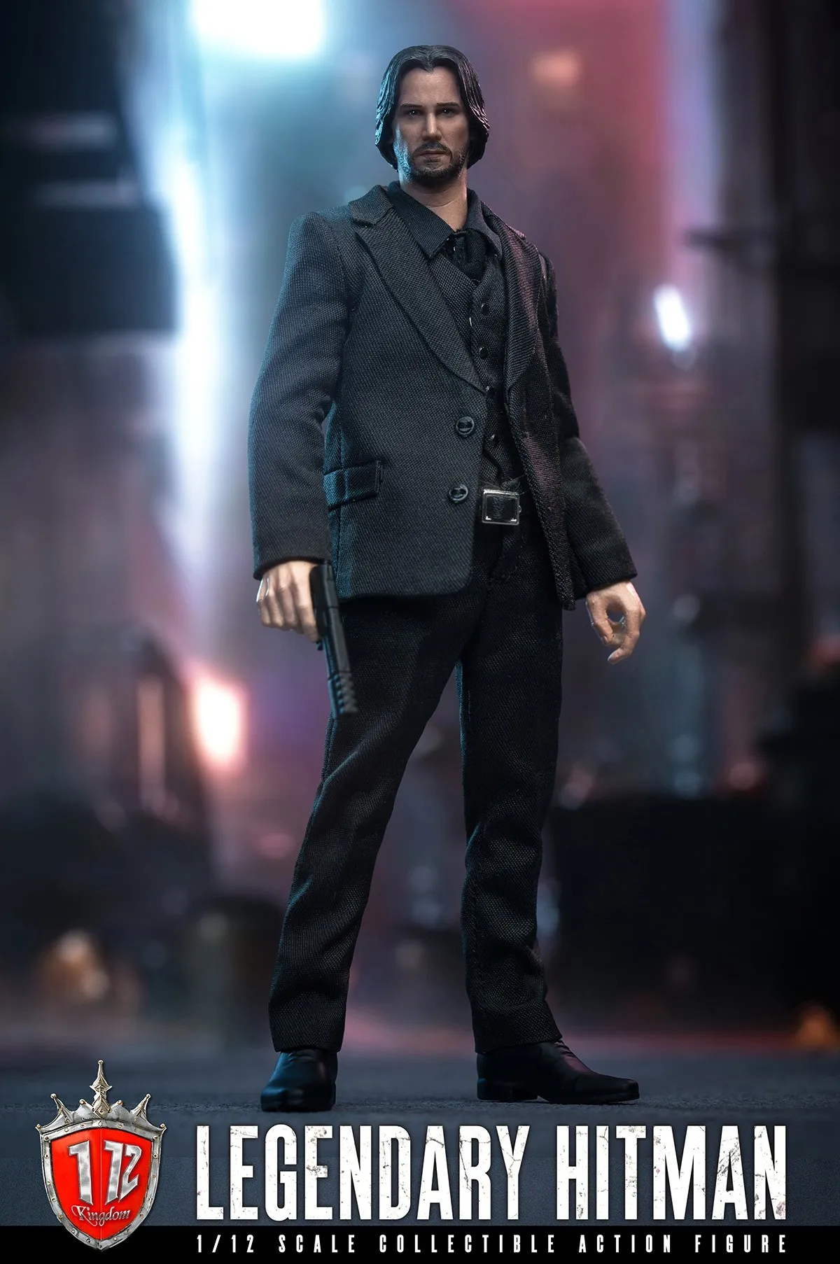Kingdom KD-9001 1/12 Scale Legendary Male Assassin John Wick Full