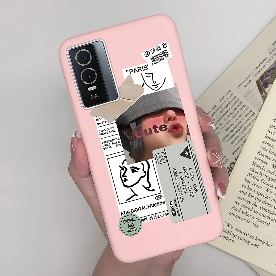 Enhanced Product Title:  
Matte Silicone Shockproof Anti-Slip Phone Case with Plant Heart Design