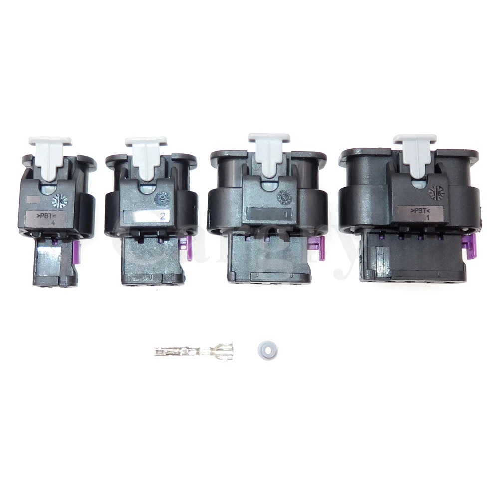 AC Assembly Car Pressure Sensor Wiring Socket 1 Set 2/3/4/5P 4F0973702 4F0973703 4F0973704 4F0973705 For VW