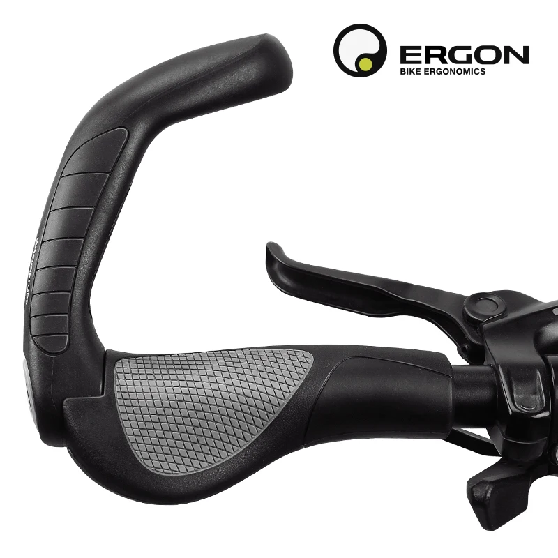 ERGON MTB Grips GP1 GP3 GP5 Ergonomics Rubber ShockProof SkidProof